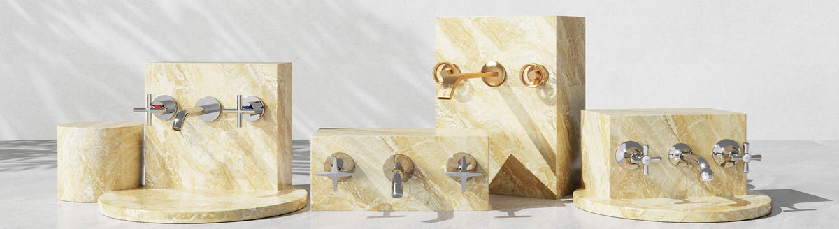 Bathroom 3 Piece Tap Set