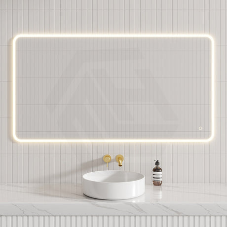 1500mm Led Mirror Touch Sensor Backlit Frosted Edge Rectangle Led Mirrors