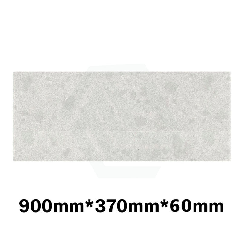 20Mm/40Mm/60Mm Thick Gloss White Canvas Stone Top For Above Counter Basins 450-1800Mm Vanity Tops