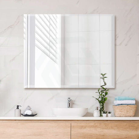 450/600/750/900/1200/1500mm Bathroom Mirror Bevel Edge Vertical Rectangle Square Wall Mounted