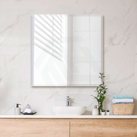 450/600/750/900/1200/1500mm Bathroom Mirror Bevel Edge Vertical Rectangle Square Wall Mounted