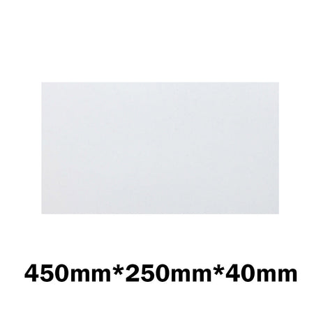 20Mm/40Mm Thick Gloss Silk White Stone Top For Above Counter Basins 450-1800Mm 450Mm X 250Mm/40Mm