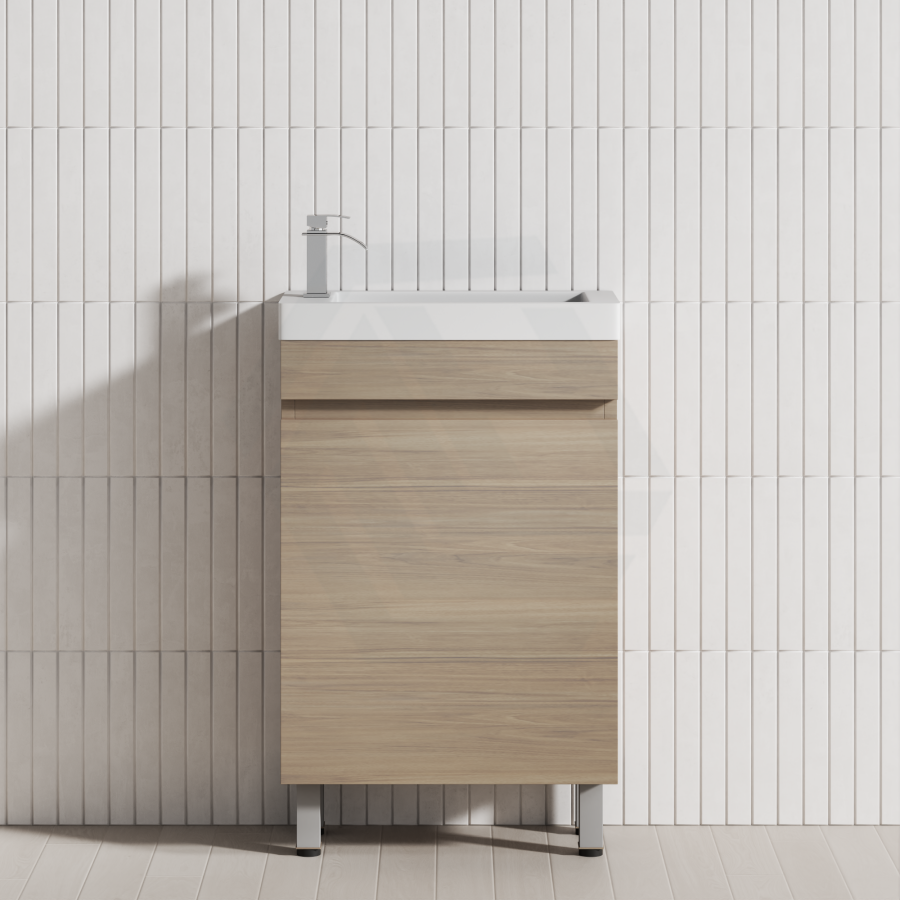 500Mm Freestanding Bathroom Vanity With Legs 1-Door Multi-Colour Cabinet Only Vanities With