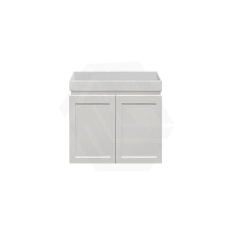 600-1500Mm Miami Wall Hung Bathroom Floating Vanity With Left / Right Drawers Matt White Shaker