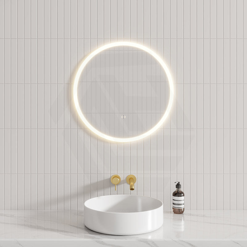 600/700/800Mm Led Mirror Acrylic Strip With Touch-Free Sensor Backlit Round Mirrors
