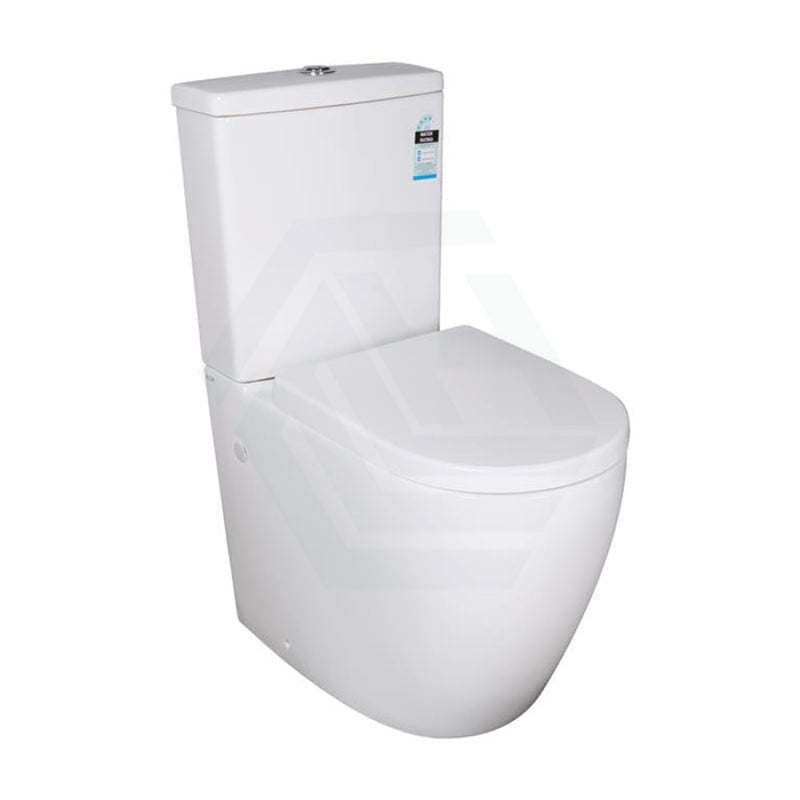 660X395X905Mm Ambulant Toilet Suite Box Rim Back To Wall Back/left And Right Bottom Inlet