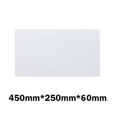 20Mm/40Mm/60Mm Thick Gloss Silk White Stone Top For Above Counter Basins 450-1800Mm 450Mm X 250Mm