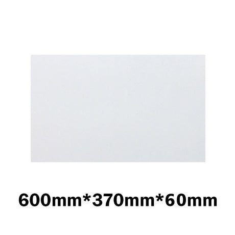 20Mm/40Mm/60Mm Thick Gloss Silk White Stone Top For Above Counter Basins 450-1800Mm 600Mm X 370Mm