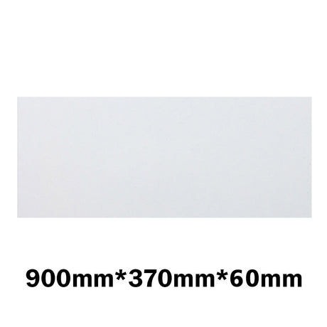 20Mm/40Mm/60Mm Thick Gloss Silk White Stone Top For Above Counter Basins 450-1800Mm 900Mm X 370Mm