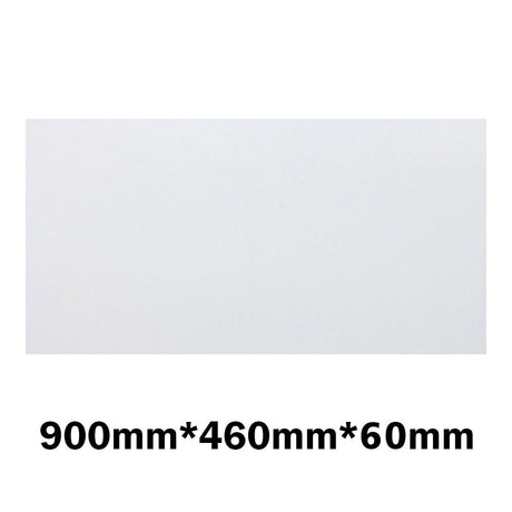 20Mm/40Mm/60Mm Thick Gloss Silk White Stone Top For Above Counter Basins 450-1800Mm 900Mm X 460Mm