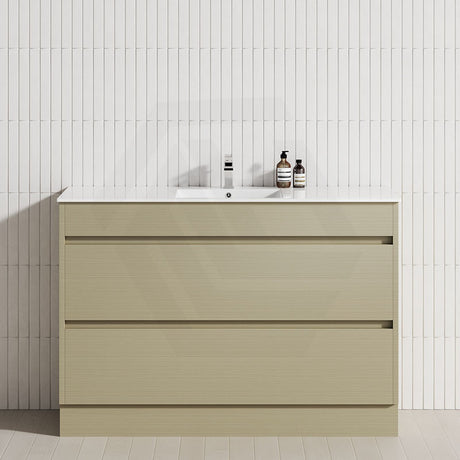 2-Drawer 600/750/900/1200mm Freestanding Bathroom Vanity Kickboard Single Multi-Colour Cabinet Only