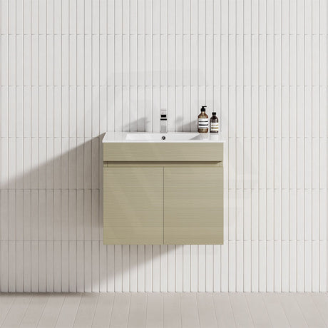 MCH 600mm Gesso Lini Wall Hung Vanity