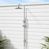 Meir OUTDOOR Round Twin Shower Stainless Steel 316 Chrome