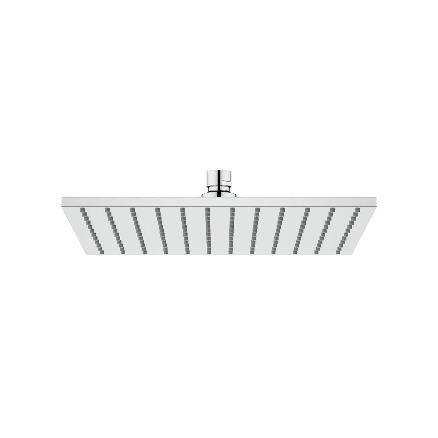 250Mm 10 Inch Solid Brass Square Chrome Led Rainfall Shower Head Heads