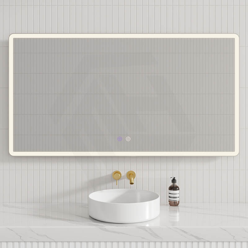 600/750/800/900/1200/1500mm Rectangle Framed LED Mirror Touch Sensor Vertical/Horizontal Variant Colour Available