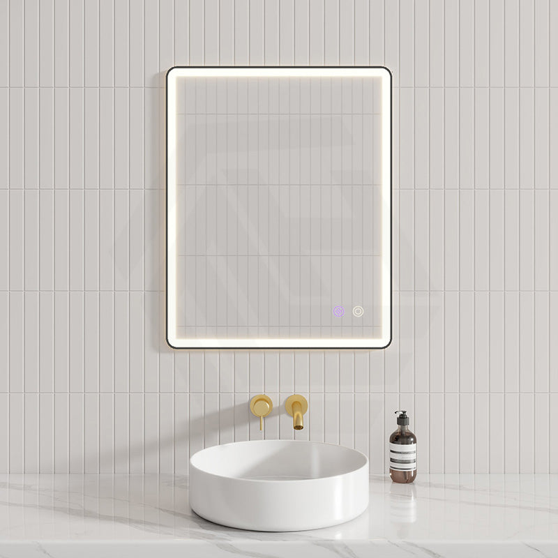 600/750/800/900/1200/1500mm Rectangle Framed LED Mirror Touch Sensor Vertical/Horizontal Variant Colour Available