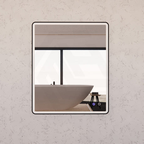 600/750/800/900/1200/1500mm Rectangle Framed LED Mirror Touch Sensor Vertical/Horizontal Variant Colour Available