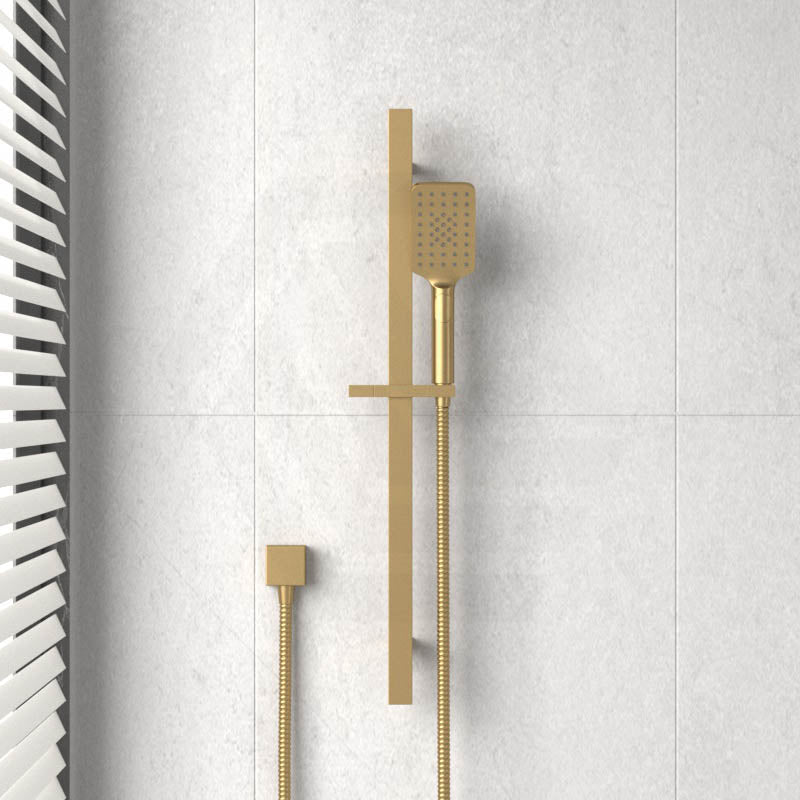 Eden Sliding Handheld Shower on Rail with Water Inlet Variant Colour Available