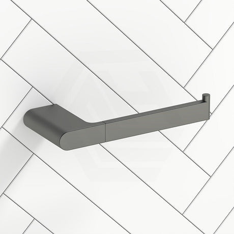 Aquaperla VOG Series Square Toilet Paper Holder Brushed Brass/Brushed Nickel/Gun Metal Grey