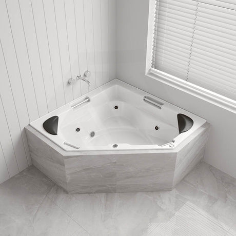 Broadway Alhambra Spa Bathtub 1490X1490X550Mm Corner Drop-In Tub With Jets Baths
