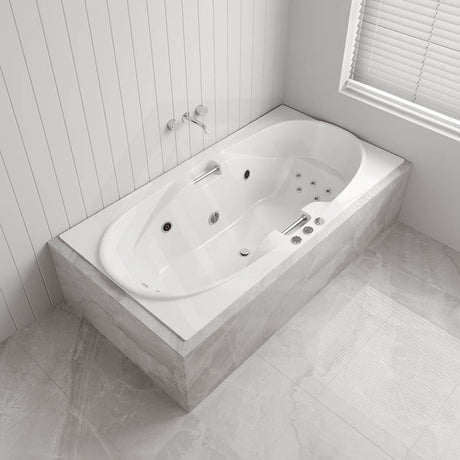 Broadway Castilla Spa Bath 1800X940X450Mm Rectangula Drop-In Tub Rectangular Baths