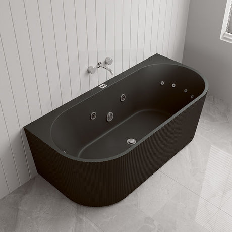 Broadway Mallorca Spa Bath 1500x750 / 1700x800x580mm Back To Wall Tub Variant Colour Available