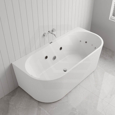 Broadway Mallorca Spa Bath 1500x750 / 1700x800x580mm Back To Wall Tub Variant Colour Available