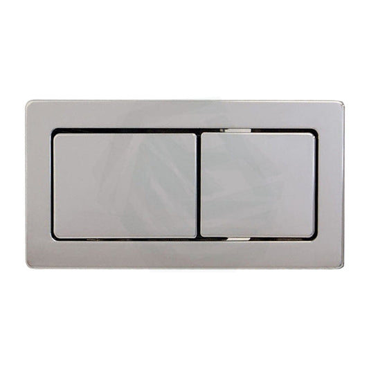 Chrome Fienza Square Toilet Flush Button Plate For Back To Wall Suite Toilets Push Buttons