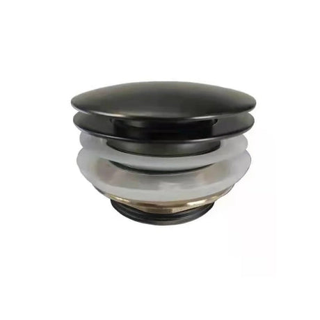40mm Solid Brass Bathtub Mushroom Pop Up Waste Drain NO Overflow Colours Available