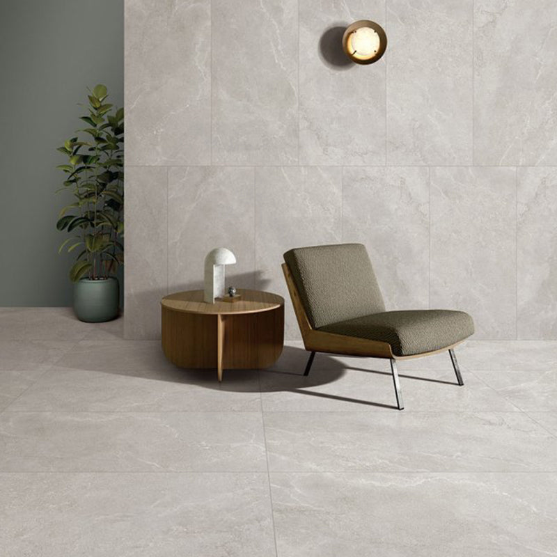 Hamilton Pearl SurfaceTec Stone Look Medium Grey 300/600/1200mm Tile