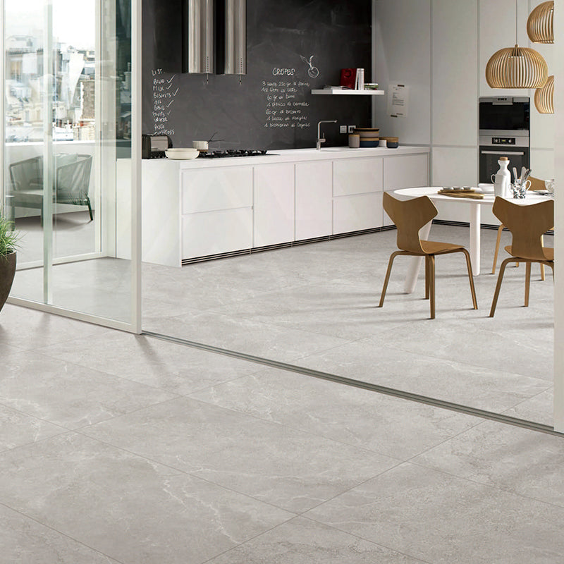 Hamilton Pearl SurfaceTec Stone Look Medium Grey 300/600/1200mm Tile