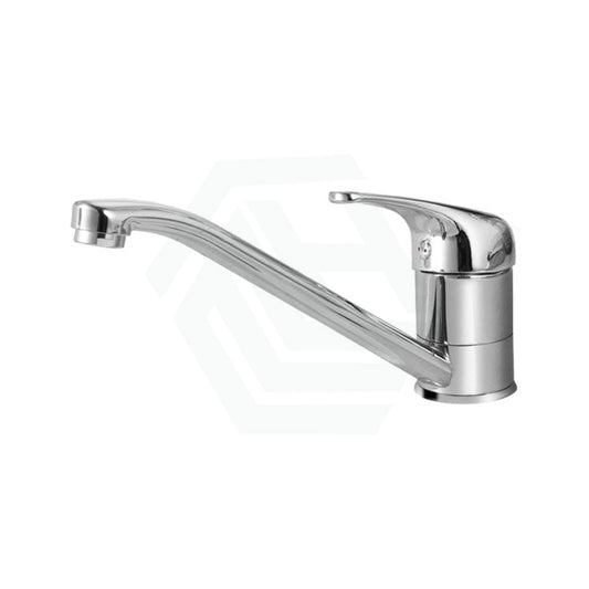 Euro Chrome Solid Brass Mixer Tap With 360 Swivel For Kitchen Sink Mixers