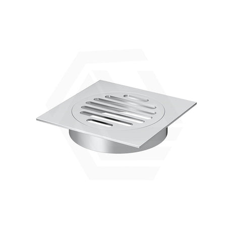 110x110mm Square Brass Floor Waste Outlet 100mm Drain Variant Colour Available