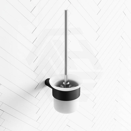 Fienza Empire Slim Round Toilet Brush & Holder Variant Colour Available