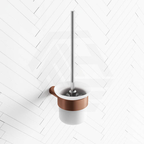 Fienza Empire Slim Round Toilet Brush & Holder Variant Colour Available