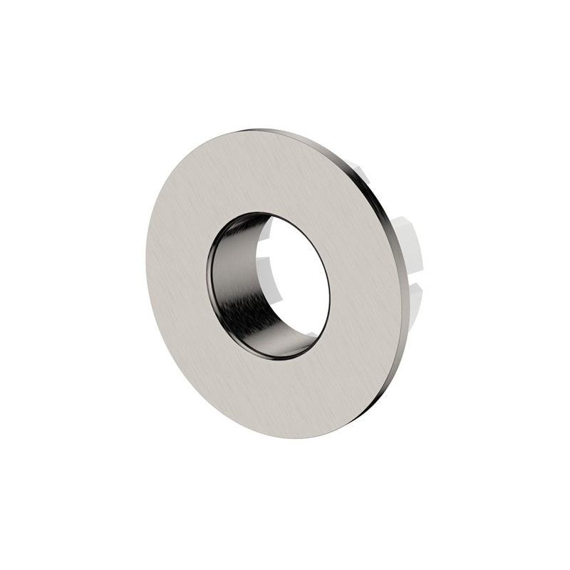 Fienza Round Overflow Ring Brushed Nickel Basin Accessories