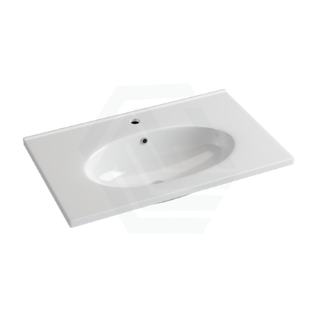 Fienza Rotondo 750Mm Ceramic Basin-Top 1 Or 3 Tap Holes Available Vanity Tops