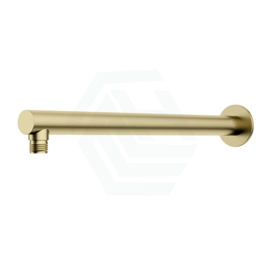 G#2(Gold) Meir 400Mm Round Wall Mounted Shower Arm Tiger Bronze Black Arms