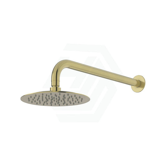 G#3(Gold) Linkware Elle 316 Brushed Gold 250Mm Overhead Shower With 400Mm Arm Heads