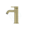 G#3(Gold) Linkware Elle 316 Stainless Steel Basin Mixer Brushed Gold Short Mixers