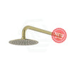 G#3(Gold) Linkware Elle 316 Brushed Gold 250Mm Overhead Shower With 400Mm Arm Heads