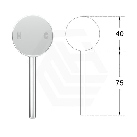 Oval Basin/Bath Wall Mixer with Spout Dress Kit Only Colour & Handles Available