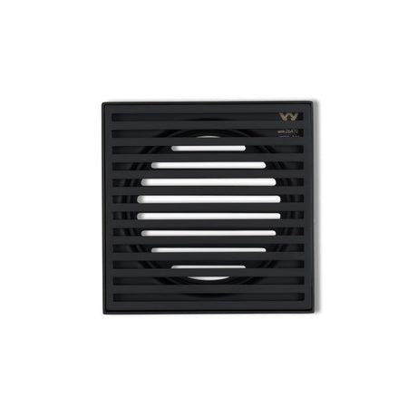 Joemo Mila 110mm x 110mm Square Stainless Steel 316 Linear Floor Grate 90mm Outlet Variant Colour Available