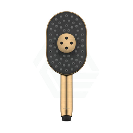 Kohler Statement Oval Brushed Brass 3 Functions Handheld Shower Head Only Showers
