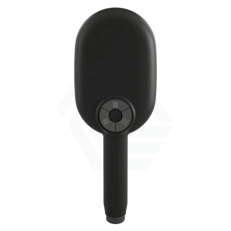 Kohler Statement Oval Matt Black 3 Functions Handheld Shower Head Only Showers
