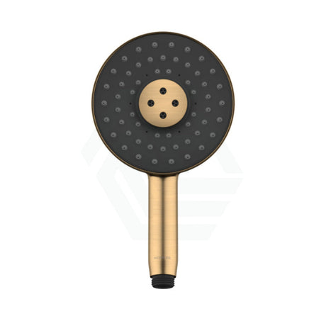 Kohler Statement Round Brushed Brass 3 Functions Handheld Shower Head Only Showers