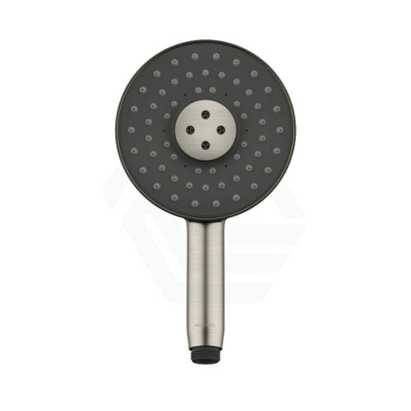Kohler Statement Round Brushed Nickel 3 Functions Handheld Shower Head Only Showers