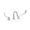 Linkware Chrome Solid Brass Lever Basin Set for Care and Disabled