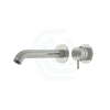 Linkware Elle 316 Stainless Steel Basin/Bath Wall Mixer With Spout Mixers