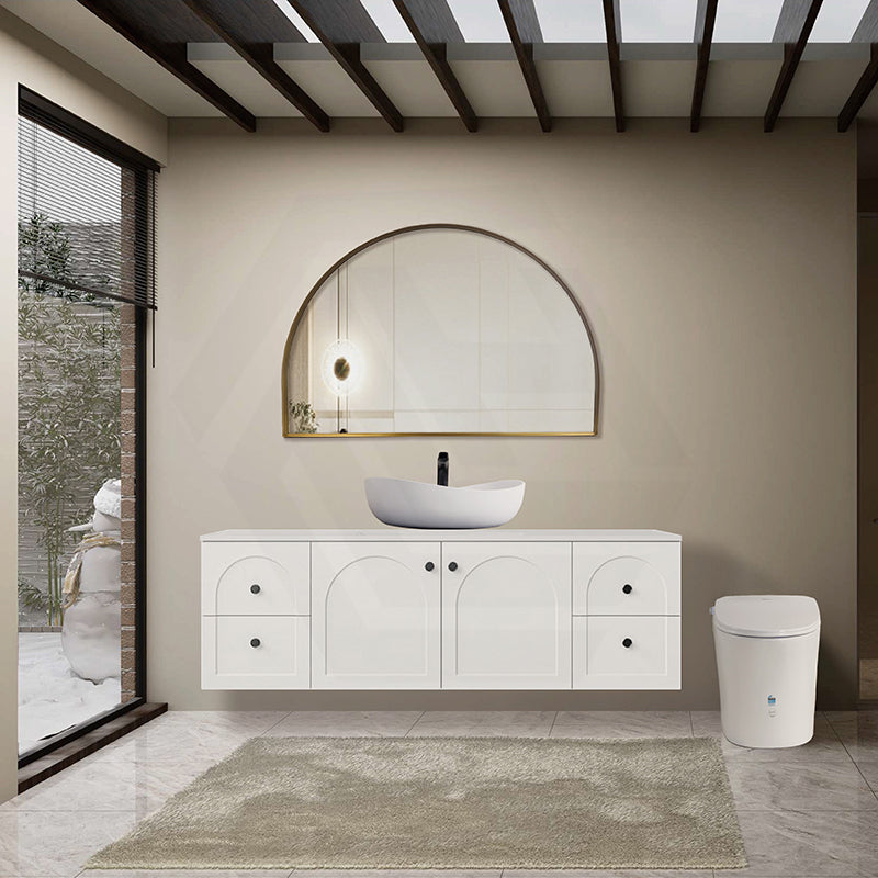 Lukka Arco 1200/1500mm Half-moon Framed Mirror Copper Free Variant Colour Available